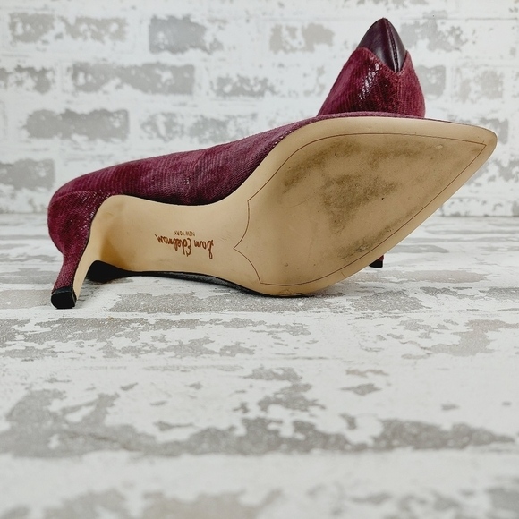 Elegant Burgundy Heels - Picture 8 of 12